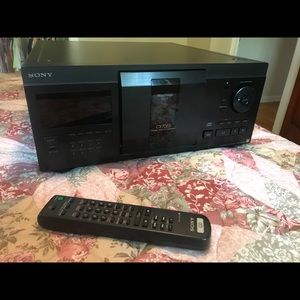 Sony 200cd CD player